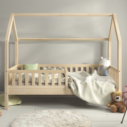 Hochwertiges Kinderbett PINO (Schnellversand48) aus Massivholz