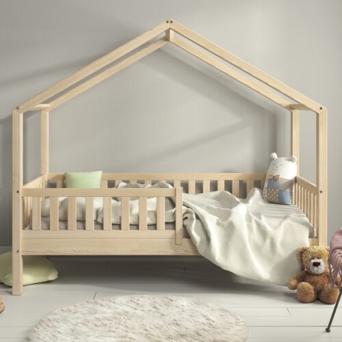 Hochwertiges Kinderbett PIOPPO (Schnellversand48) aus Massivholz