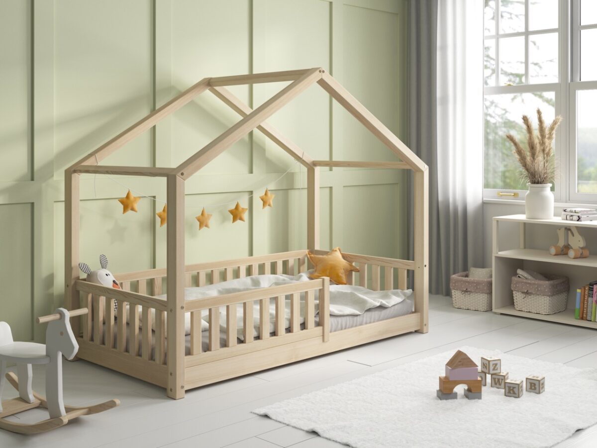 Kinderbett PIOPPO mini (Schnellversand48) aus Holz