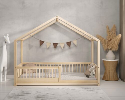 Hochwertiges Kinderbett BETULLA mini (Schnellversand48) aus Massivholz