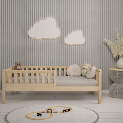 50101_02 Hochwertiges Kinderbett ABETE (Schnellversand48) aus Massivholz