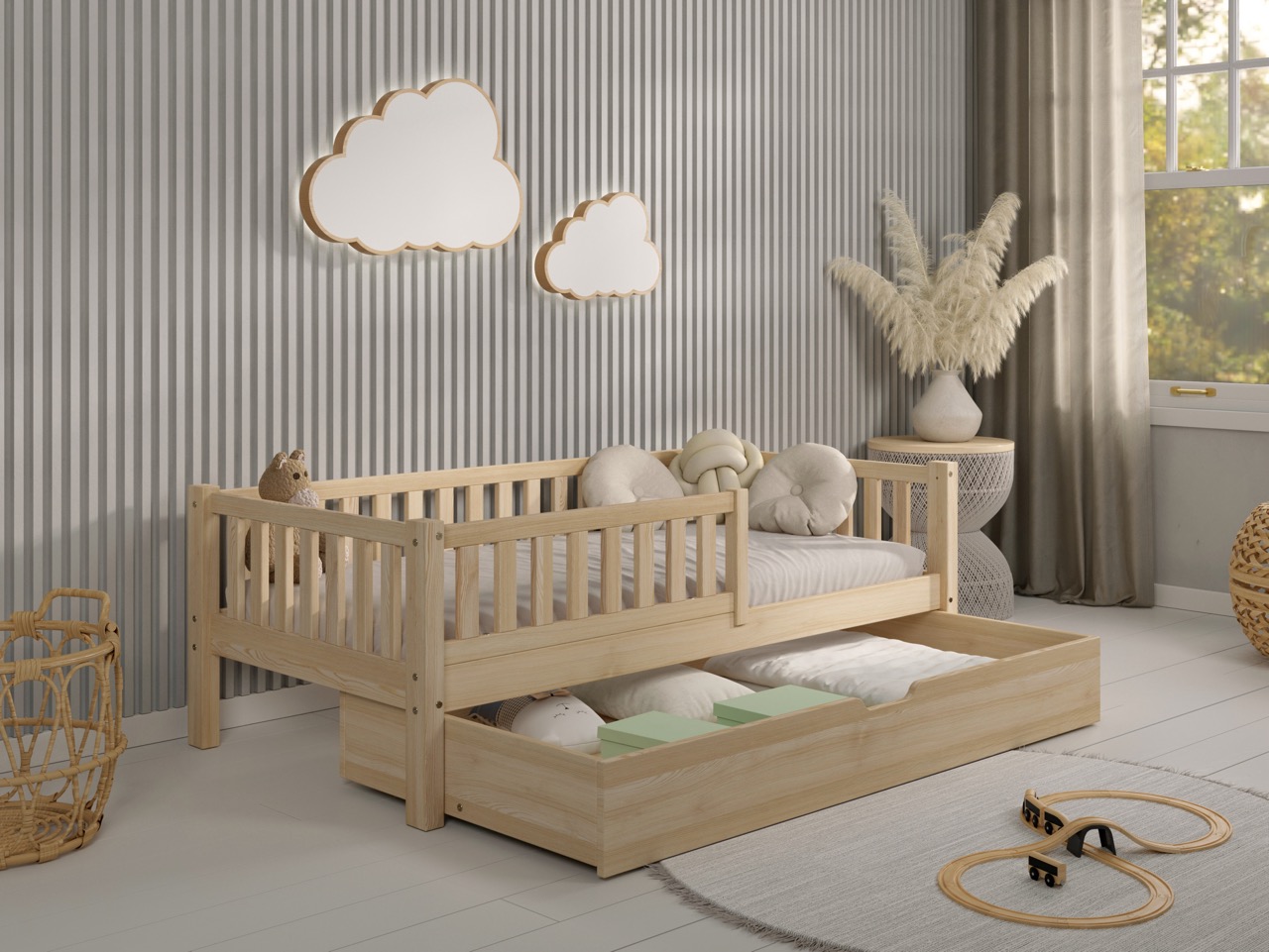 Treespot Kinderbett — Handwerkskunst aus Kiefernholz