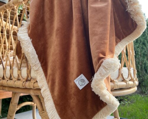 Boho Decken aus Holz