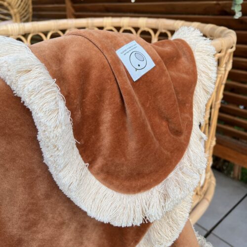 Boho Decken – schlichtes Design aus Holz