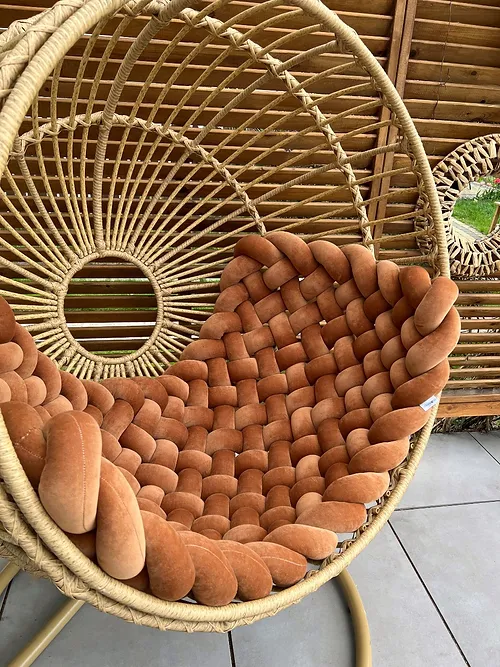 mata_welurowa_lupinno1 Hochwertiges Velvet geflochtene Spielmatte / Matratze / Playmat aus Massivholz