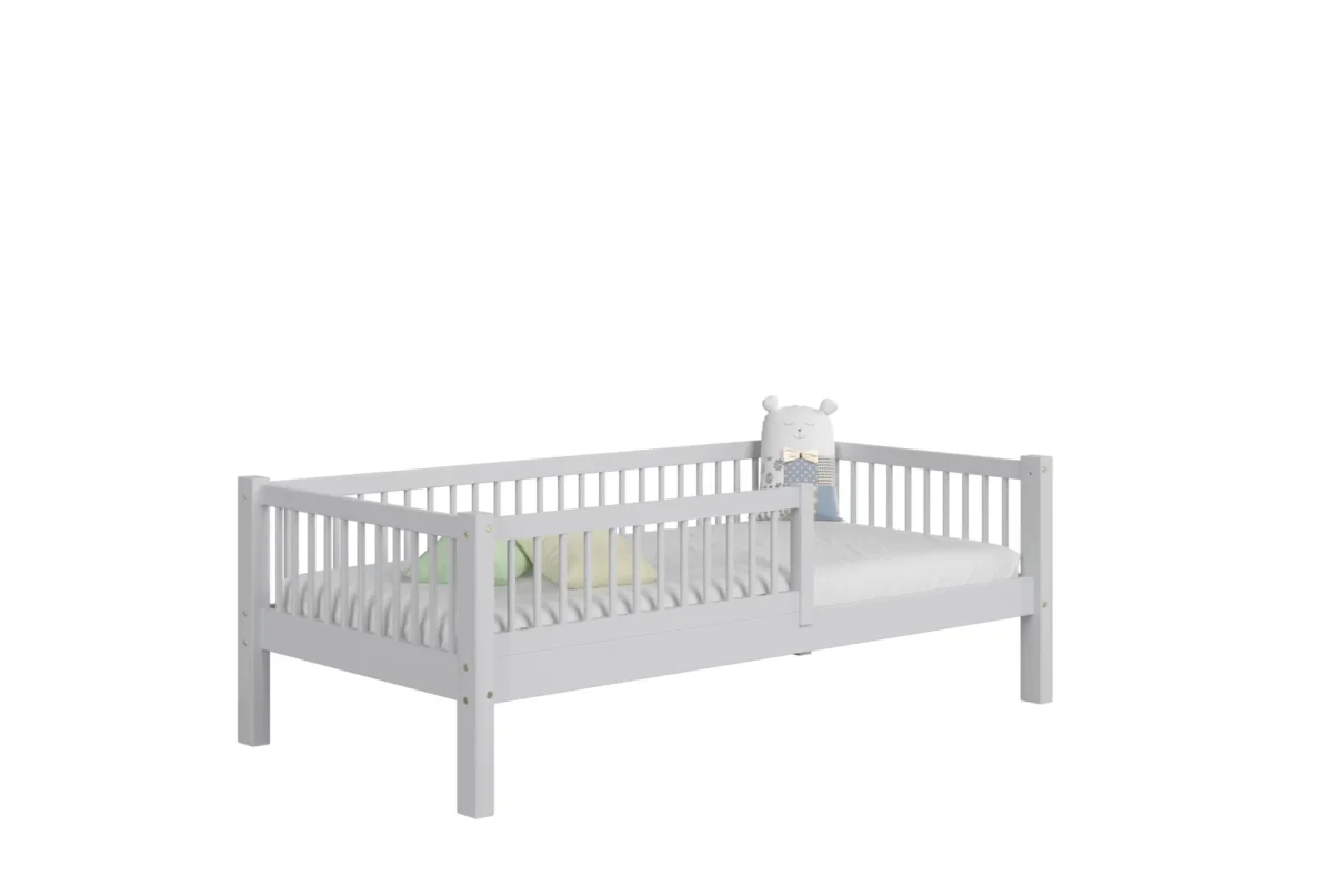 packshot-w14-mat_1_szary Kinderbett SALICE aus Holz für ein gemütliches Kinderzimmer