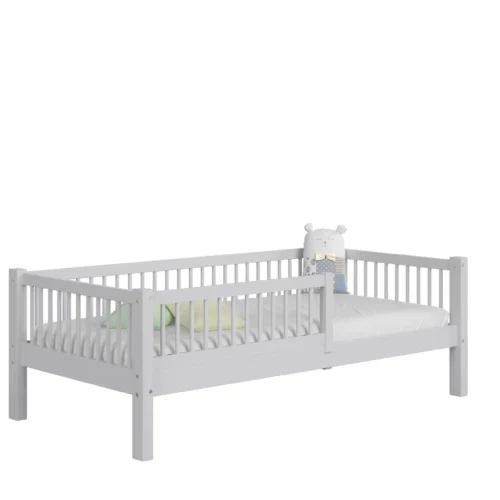 packshot-w14-mat_1_szary Kinderbett SALICE aus Holz für ein gemütliches Kinderzimmer