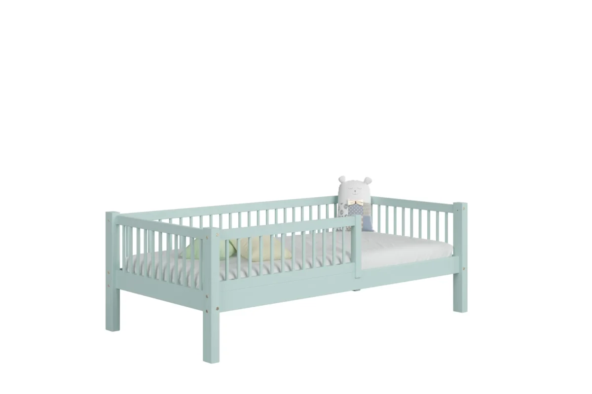 packshot-w14-mat_1_zielony Kinderbett SALICE aus Holz