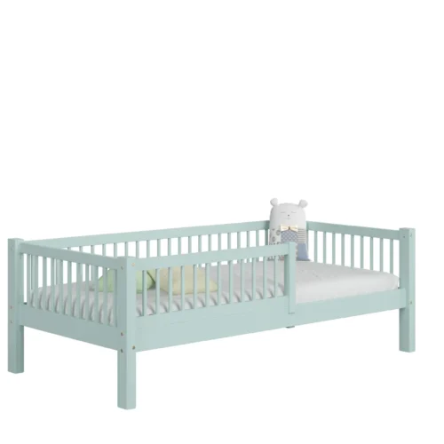 packshot-w14-mat_1_zielony Kinderbett SALICE aus Holz