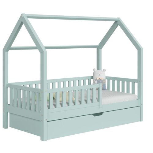 Kinderbett PINO mit Schublade – robust und langlebig