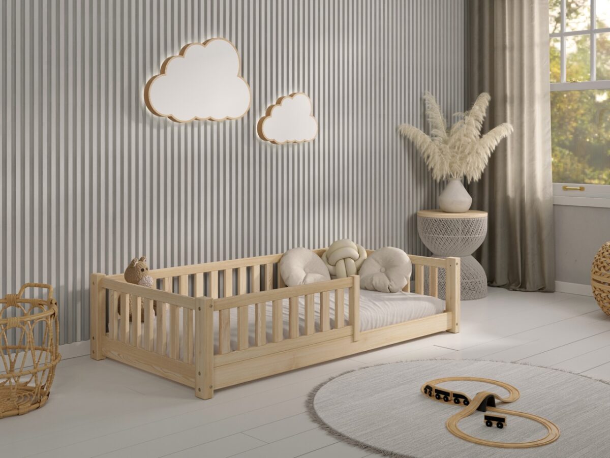 550101_01_lozko_tradycyjne_abete_mini Kinderbett ABETE mini (Schnellversand48) aus Holz