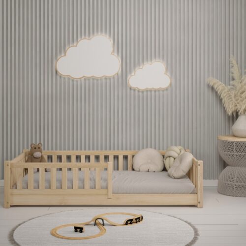 550101_02_lozko_tradycyjne_abete_mini Hochwertiges Kinderbett ABETE mini (Schnellversand48) aus Massivholz