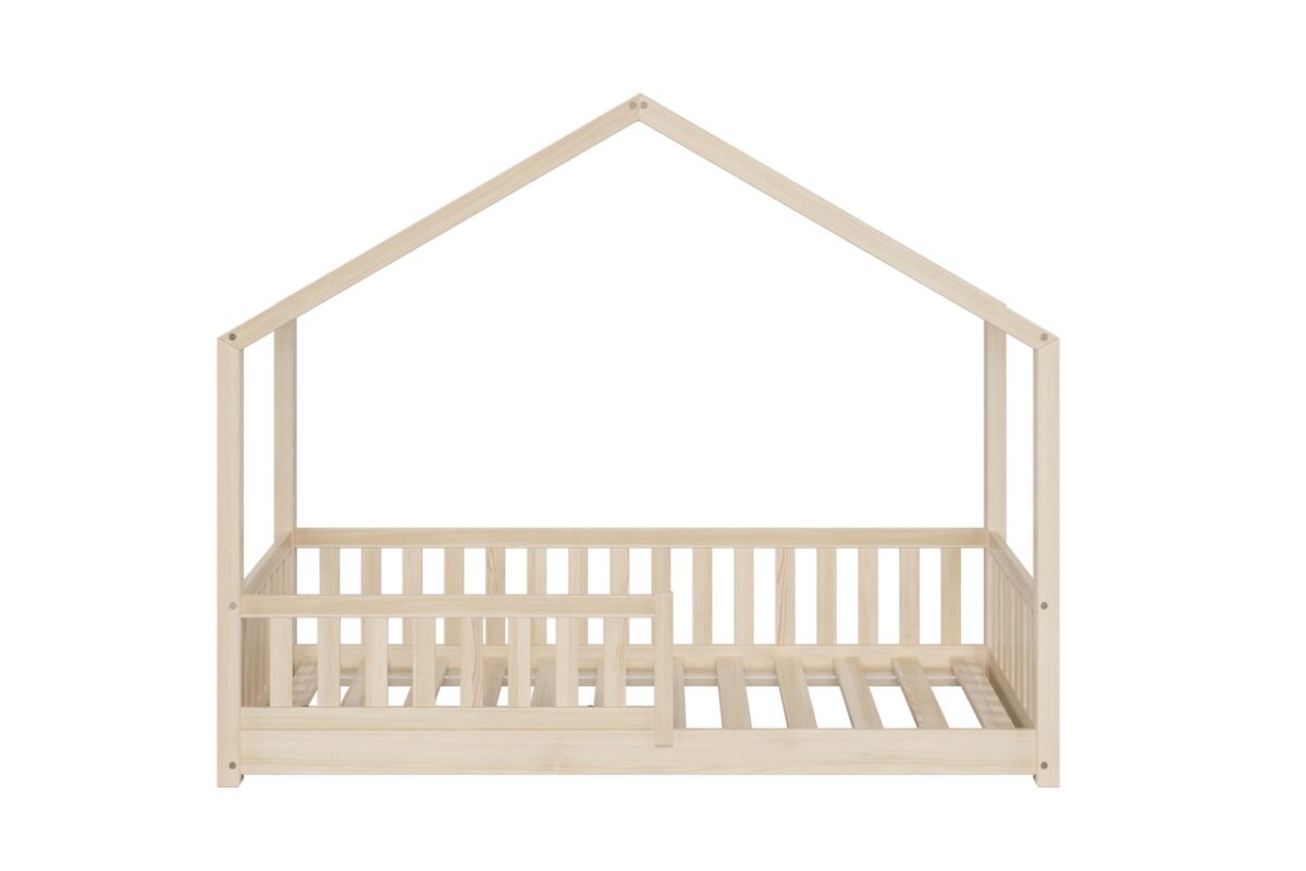 Kinderbett PIOPPO mini (Schnellversand48) – schlichtes Design aus Holz