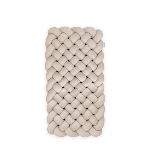 mata-cappuccino Velvet geflochtene Spielmatte / Matratze / Playmat aus Holz