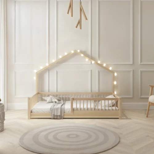 Hochwertiges Kinderbett FAGGIO mini (Schnellversand48) aus Massivholz