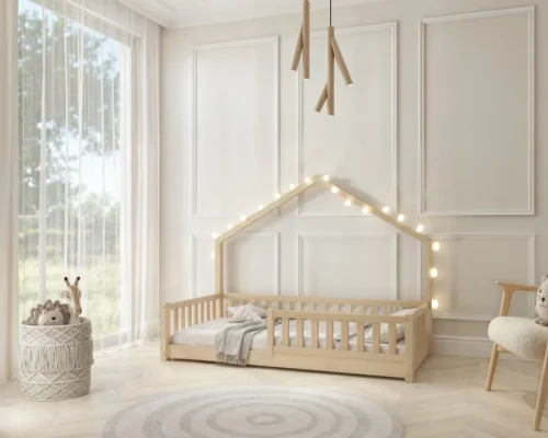 DL-NI_SZT_skos_1 Kinderbett ACERO mini (Schnellversand48) aus Holz