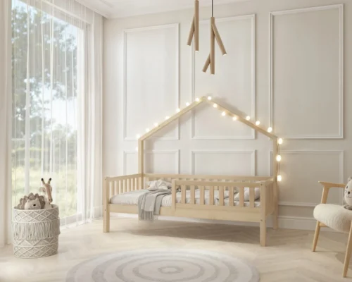 DL-WY_SZT_skos_1 Kinderbett ACERO (Schnellversand48) aus Holz