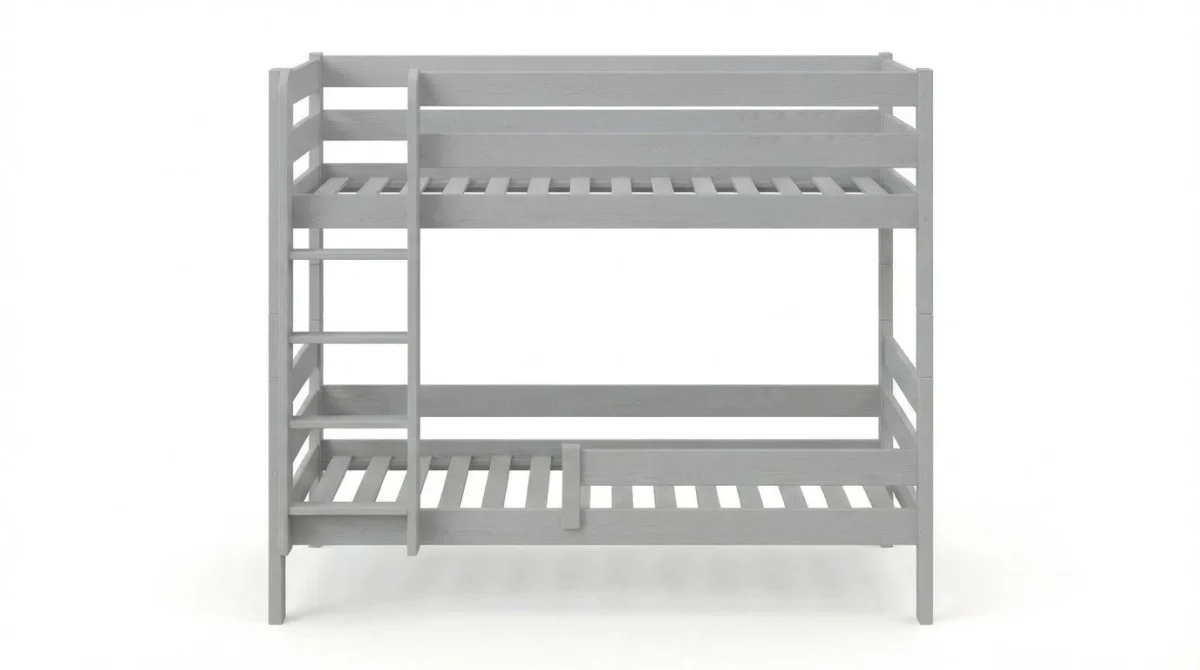 Etagenbett für Kinder Seri Lux – schlichtes Design aus Holz