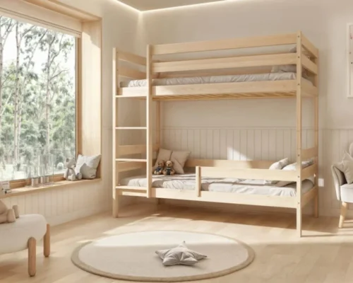 Etagenbett für Kinder Seri Lux aus Holz