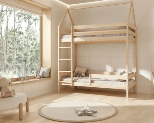 Etagenbett für Kinder ULMI aus Holz