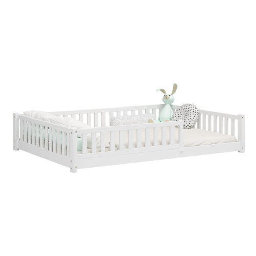 Modernes Kinder Bodenbett ABETE XL für Kinderzimmer