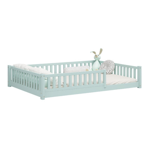 Stabiles Kinder Bodenbett ABETE XL für Kinder
