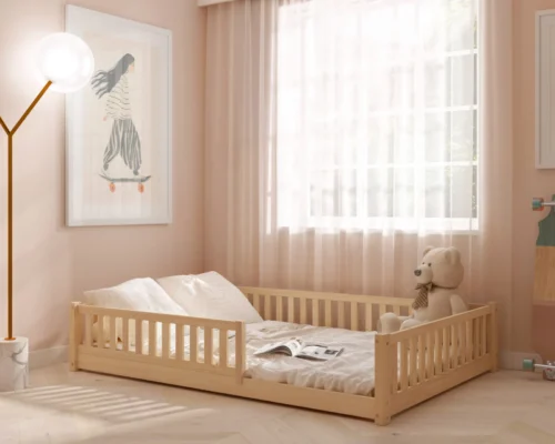 abetexl_mini Kinder Bodenbett ABETE XL aus Holz